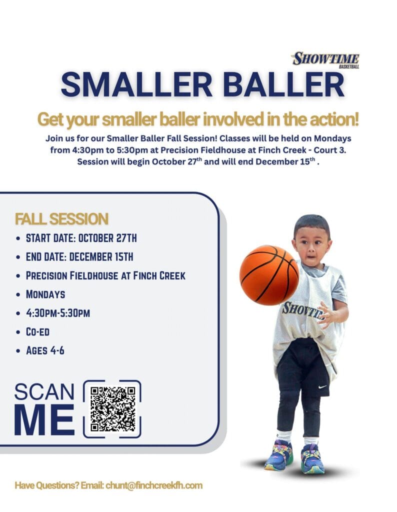 Smaller Baller information for fall 2025